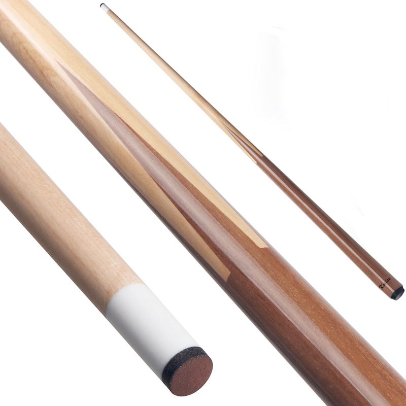 Kmise Wooden Pool Cue Stick - 13mm Tip 36-inch/42-inch/48-inch/52-inch Pool Sticks, Shorty Billiard Cues Sticks, Pool Cues for Kids Adults Beginners Small Spaces House Bar Billiard Pool Tables - Image 1